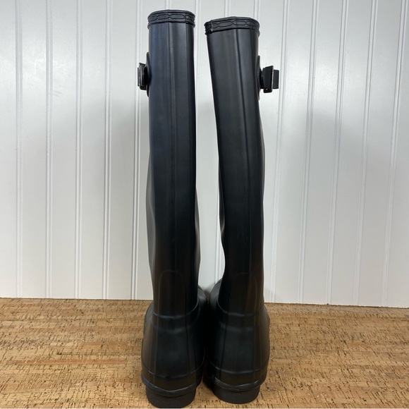 Hunter Original Tall Black Matte Boots - Picture 5 of 14
